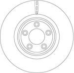 TRW Disc frana TRW DF6223S (DF6223S)
