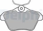 DELPHI Set placute frana DELPHI LP1018 (LP1018)
