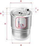 SOFIMA Filtru combustibil SOFIMA S 4107 NR (S 4107 NR) - fixbox