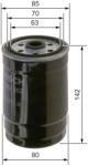 Bosch Filtru combustibil BOSCH F 026 402 362 (F 026 402 362) - fixbox