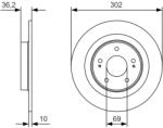 Bosch Disc frana BOSCH 0 986 479 B04 (0 986 479 B04) - fixbox