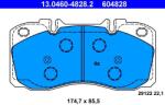 ATE Set placute frana ATE 13.0460-4828.2 (13.0460-4828.2) - fixbox