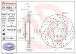 BREMBO Disc frana BREMBO 09.8952. 1X (09.8952.1X)