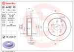 BREMBO Disc frana BREMBO 08. A429.11 (08.A429.11)
