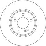 TRW Disc frana TRW DF4638S (DF4638S)