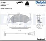 DELPHI Set placute frana DELPHI LP3136 (LP3136)