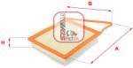SOFIMA Filtru aer SOFIMA S 3645 A (S 3645 A) - fixbox