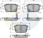 Comline Set placute frana, frana disc Comline CBP31141 - fixbox
