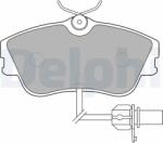 DELPHI Set placute frana DELPHI LP1542 (LP1542)