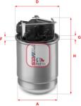SOFIMA Filtru combustibil SOFIMA S 5517 GC (S 5517 GC) - fixbox
