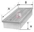 SOFIMA Filtru aer SOFIMA S 3189 A (S 3189 A) - fixbox