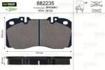VALEO Set placute frana VALEO 882235 (882235)