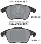 TEXTAR Set placute frana TEXTAR 2614501 (2614501)