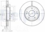 DELPHI Disc frana DELPHI BG3861C (BG3861C) - fixbox