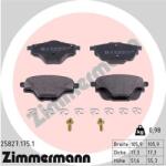 ZIMMERMANN Set placute frana ZIMMERMANN 25827.175. 1 (25827.175.1)
