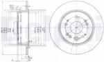 DELPHI Disc frana DELPHI BG3979 (BG3979) - fixbox