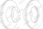 JURID Disc frana JURID 569160J (569160J) - fixbox