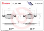 BREMBO Set placute frana BREMBO P 24 055 (P 24 055)