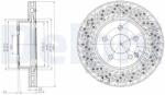 DELPHI Disc frana DELPHI BG4142C (BG4142C) - fixbox
