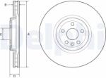 DELPHI Disc frana DELPHI BG9178C (BG9178C) - fixbox