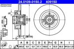 ATE Disc frana ATE 24.0109-0150.2 - fixbox