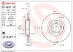 BREMBO Disc frana BREMBO 09.9817. 11 (09.9817.11)