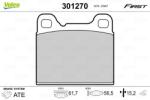 VALEO Set placute frana VALEO 301270 (301270)
