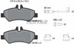 TEXTAR Set placute frana, frana disc TEXTAR 2919001 - fixbox