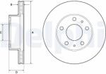 DELPHI Disc frana DELPHI BG3841 (BG3841) - fixbox