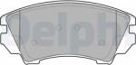 DELPHI Set placute frana DELPHI LP2081 (LP2081)