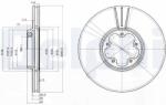 DELPHI Disc frana DELPHI BG3504 (BG3504) - fixbox