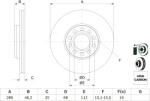 Bosch Disc frana BOSCH 0 986 479 157 (0 986 479 157) - fixbox