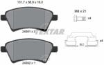 TEXTAR Set placute frana, frana disc TEXTAR 2439101 - fixbox