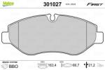 VALEO Set placute frana VALEO 301027 (301027)