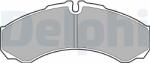 DELPHI Set placute frana DELPHI LP1616 (LP1616)