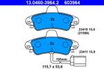 ATE Set placute frana ATE 13.0460-3964.2 (13.0460-3964.2)