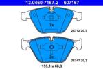 ATE Set placute frana ATE 13.0460-7167.2 (13.0460-7167.2) - fixbox