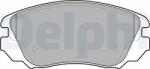 DELPHI Set placute frana DELPHI LP2080 (LP2080)