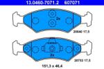 ATE Set placute frana ATE 13.0460-7071.2 (13.0460-7071.2)