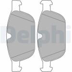 DELPHI Set placute frana, frana disc DELPHI LP2140 - fixbox