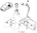 Original Renault Filtru combustibil ORIGINAL RENAULT 7700845961 (7700845961)