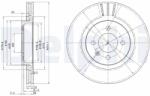 DELPHI Disc frana DELPHI BG2712 (BG2712) - fixbox