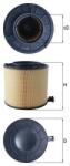 MAHLE Filtru aer MAHLE LX 4406 (LX 4406) - fixbox