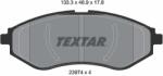TEXTAR Set placute frana TEXTAR 2397401 (2397401) - fixbox