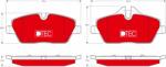 TRW Set placute frana TRW GDB1611DTE (GDB1611DTE)