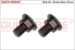 Quick Brake Set surub, disc frana QUICK BRAKE 11662K (11662K)