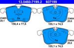ATE Set placute frana ATE 13.0460-7199.2 (13.0460-7199.2) - fixbox