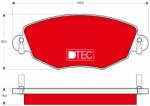 TRW Set placute frana TRW GDB1434DTE (GDB1434DTE)