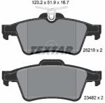 TEXTAR Set placute frana TEXTAR 2521801 (2521801)