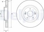 DELPHI Disc frana DELPHI BG4683C (BG4683C) - fixbox